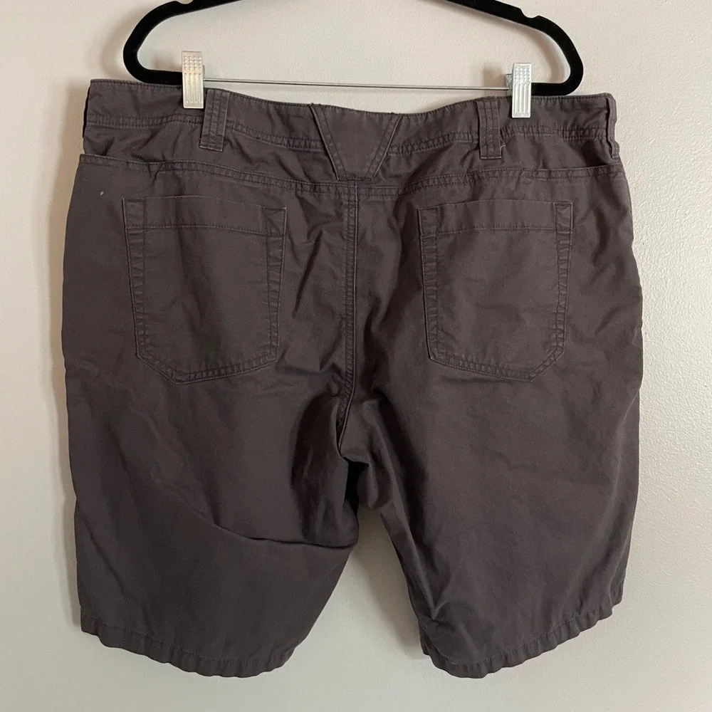 5.11 Tactical Cargo Shorts Mens 38 Grey Cotton Multi-Pocket Outdoor Utility